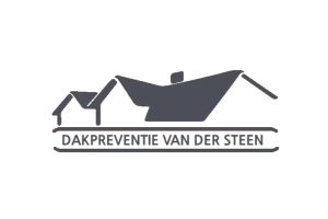 Dak preventie van der Steen Logo Grijs